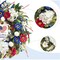 20 inch Independence Day Greenery Wreath for Front Door, 4th of July Independence Day Red White Blue Flower Wreath for Wall Window Party Wedding Decor Spring Summer Decoration for Home